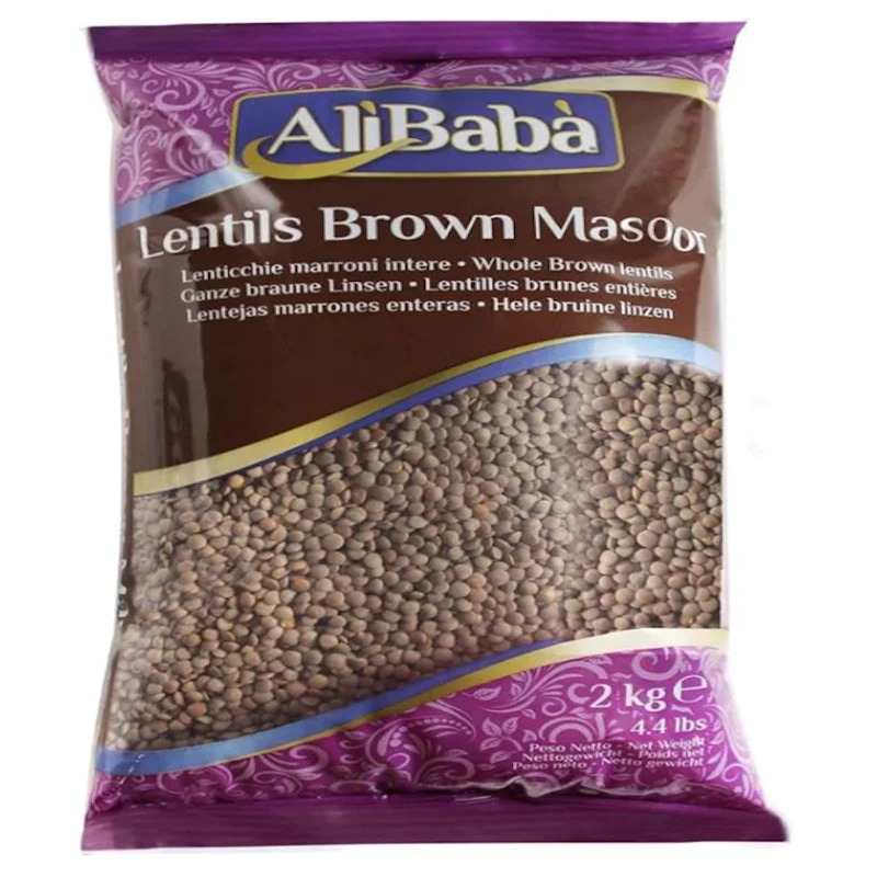 Ali Baba Brown Lentils 6x2Kg