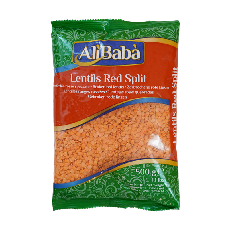 Ali Baba Red Lentils 21x500g