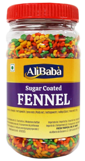 Ali Baba Sugar Coated Fennel  12x250g