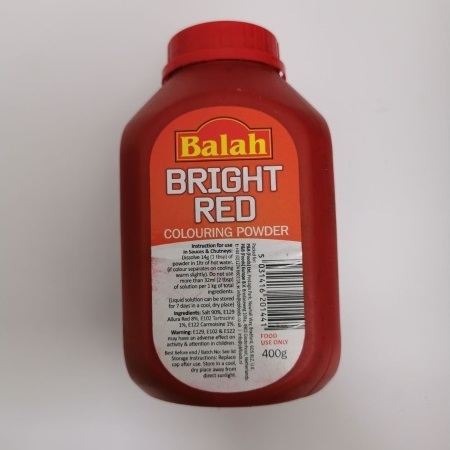 BALAH Food Colour Red 400gr