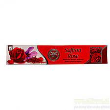 HEERA Saffron Rose Agarbatti 12x15Stk.