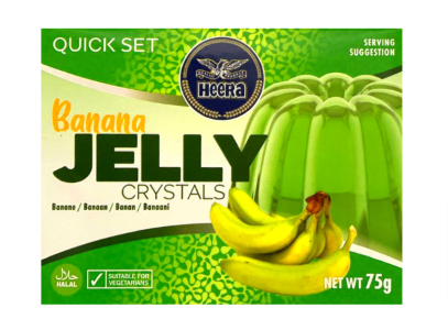 HEERA Banana Crystal Jelly  6x75g