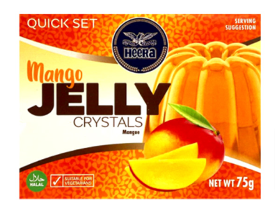 HEERA Mango Crystal Jelly 6x75g