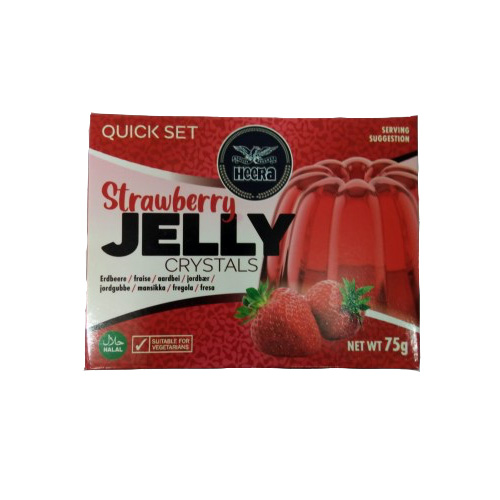 HEERA Strawberry Crystal Jelly 6x75g