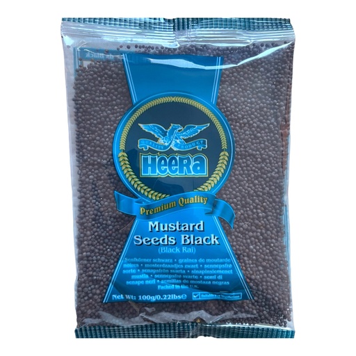Heera Black Mustard Seeds 20x100gr
