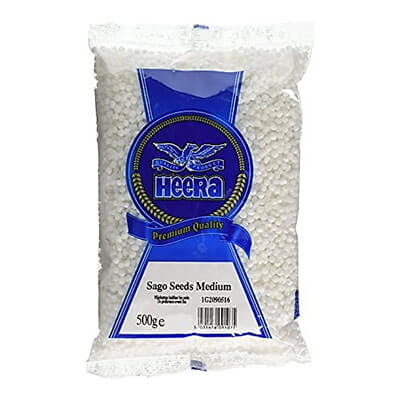 Heera Thai Sago Seeds ( Tapioca Seeds ) 6x1.5Kg