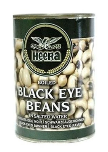 HEERA Black Eye Beans boiled 12x400g