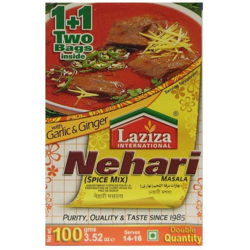 Laziza Nihari Masala 6x110g