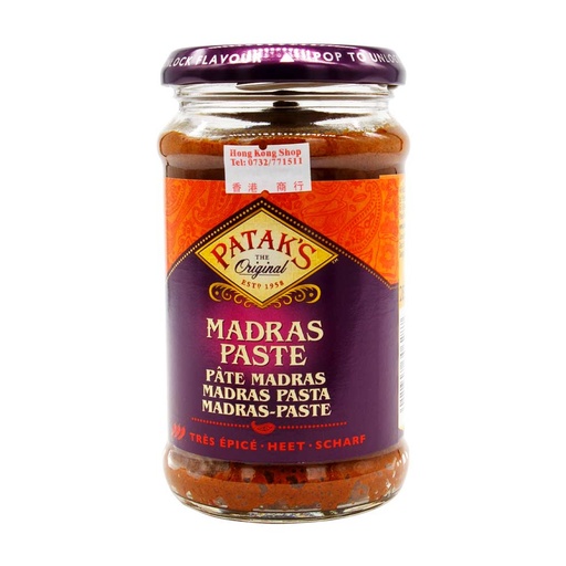 Patak's Madras Paste 6x283g