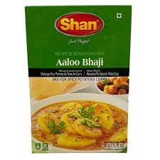 SHAN Aloo Bhaji Curry Masala 12x50g