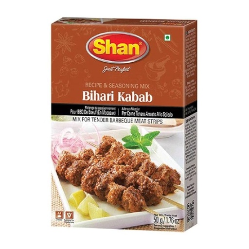 SHAN Bihari Kabab BBQ Masala 12x50g