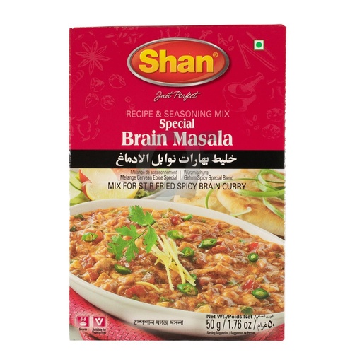 SHAN Brain Masala 12x50g