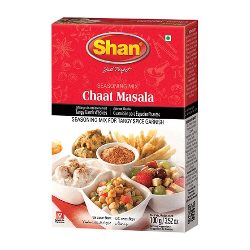 SHAN Chaat Masala 12x100g