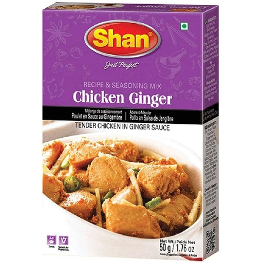 SHAN Chicken Ginger Masala 12x50g