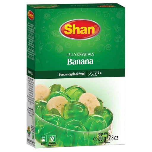 Shan Jelly Banana 12x80g