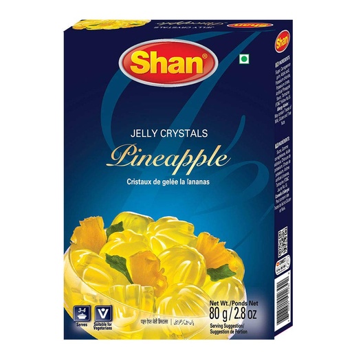Shan Jelly Pineapple 12x80g
