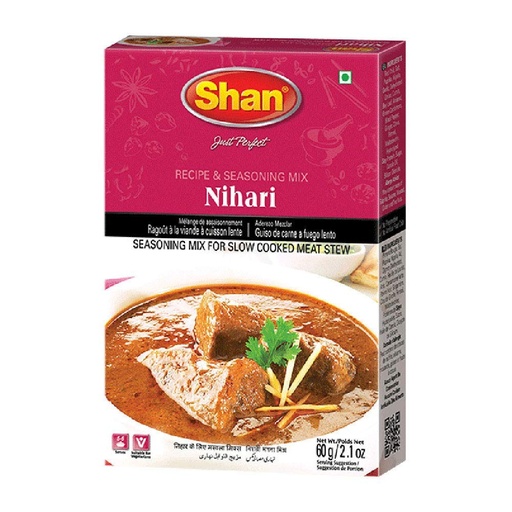 SHAN Nihari Curry Mix 12x60g