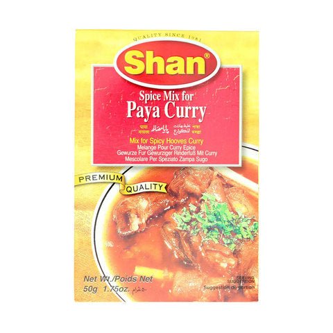 SHAN Paya Curry Mix 12x50g