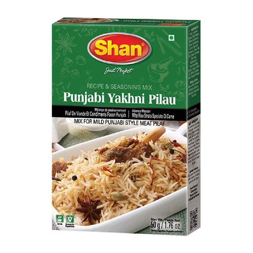 SHAN Punj Yakhni Pilau 12x50g