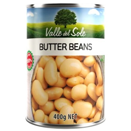 VDS Butter Beans 12x400gr
