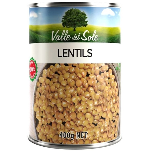 VDS Lentils 12x400gr