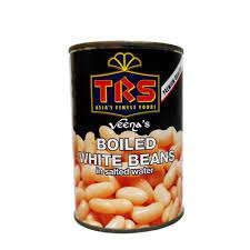 TRS White Beans Boiled 12x400g