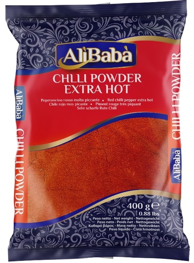 Ali Baba Chilli Powder Ex. Hot 10x400g