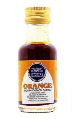 Heera Orange Liquid Colour 12x28ml