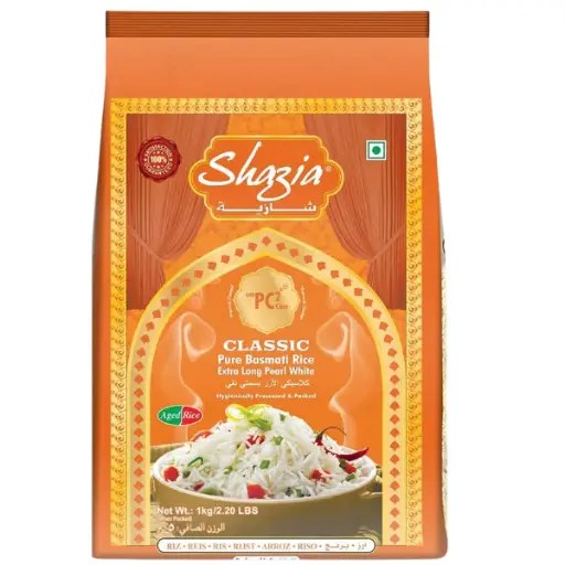 Shazia Classic Pure Basmati Rice 4x5Kg 