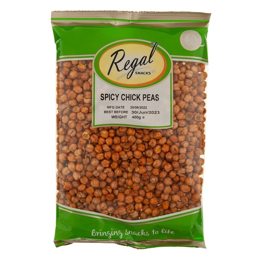 Regal Spicy Chick Peas 8x375g 