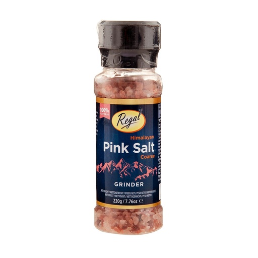 Regal Coarse Pink Salt Grinder 12x220g 