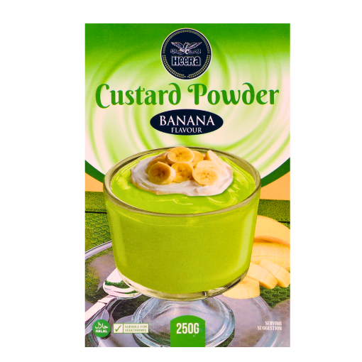 HEERA Custard Powder Banana 6x250g 