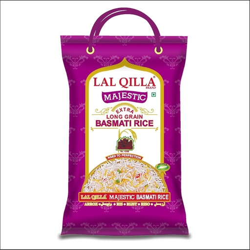 Lal Qilla  Majestic Extra Long Grain Basmati Rice 4x5kg